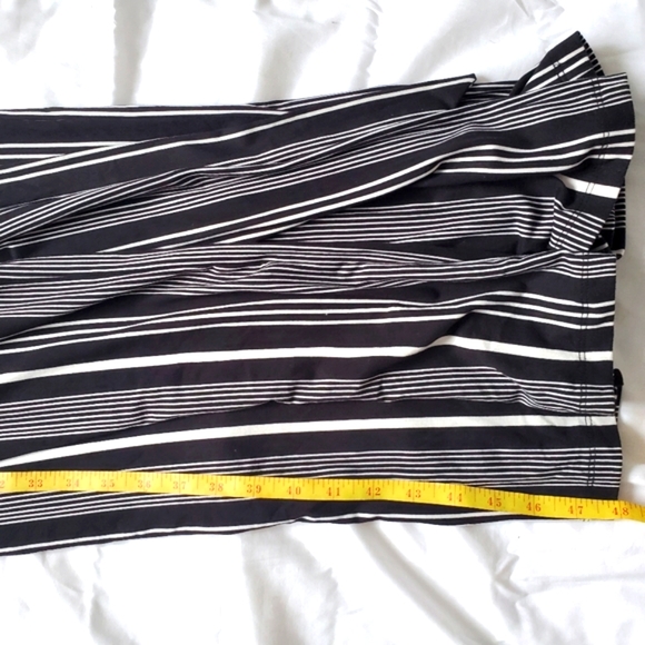 BCX Juniors' Striped Off-The-Shoulder Jumpsuit - Picture 15 of 15